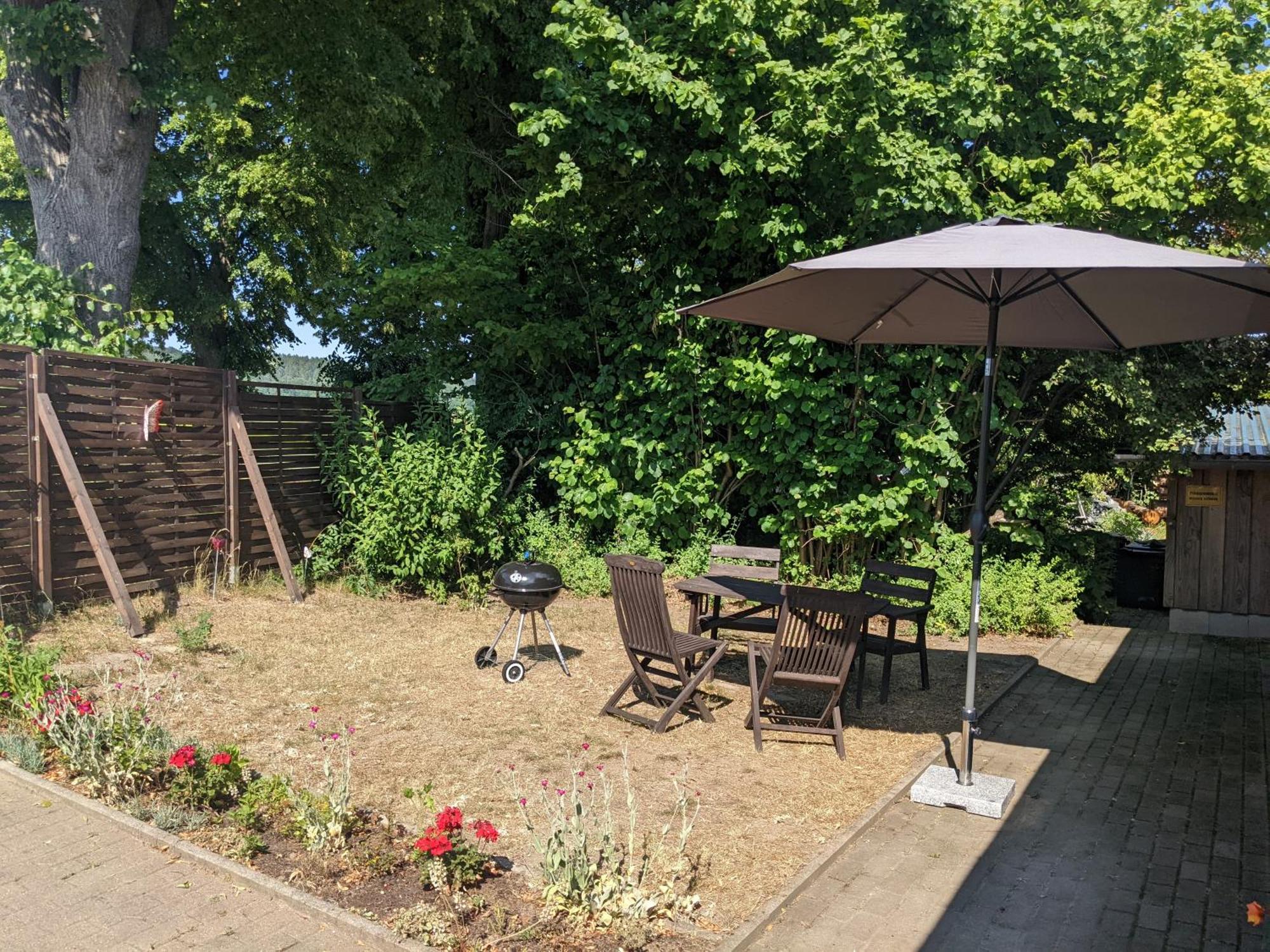W5 - Urlaubsmagie - Wohnung Mit Grill, Terrasse & Pool Lichtenhain  Екстериор снимка