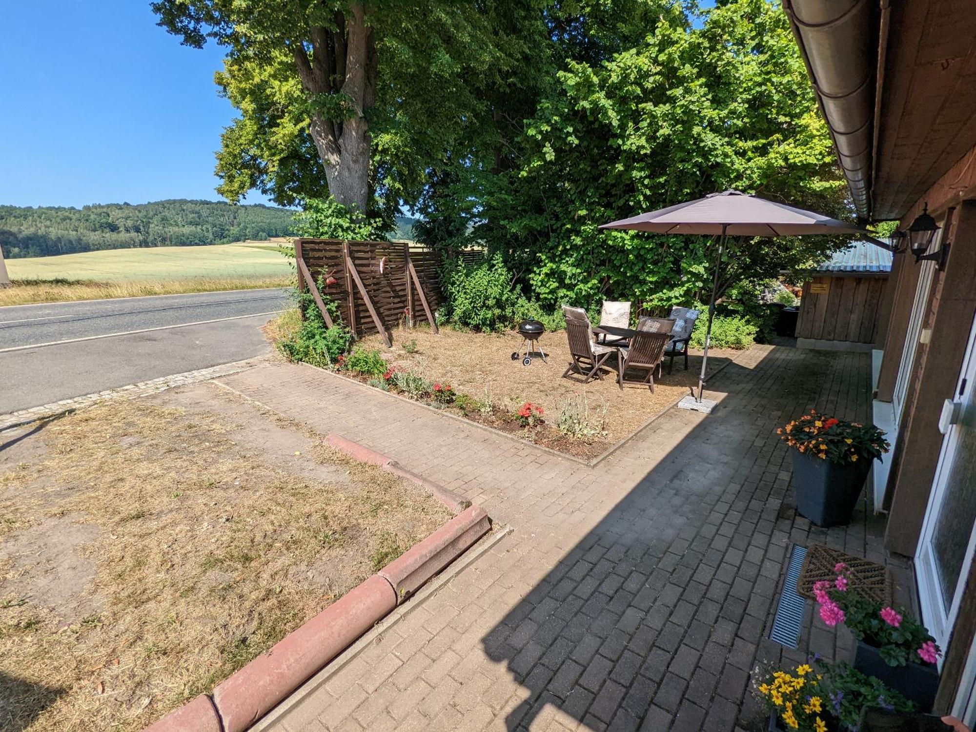 W5 - Urlaubsmagie - Wohnung Mit Grill, Terrasse & Pool Lichtenhain  Екстериор снимка
