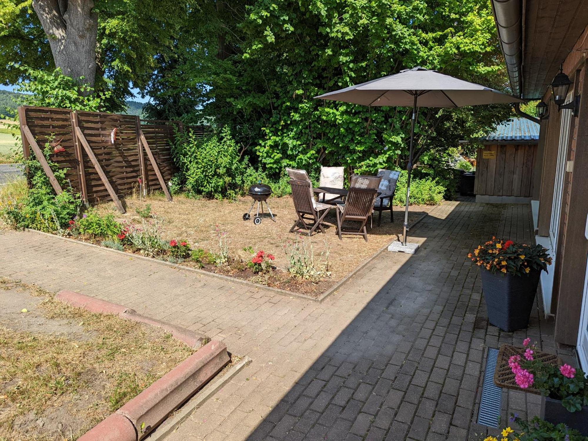 W5 - Urlaubsmagie - Wohnung Mit Grill, Terrasse & Pool Lichtenhain  Екстериор снимка
