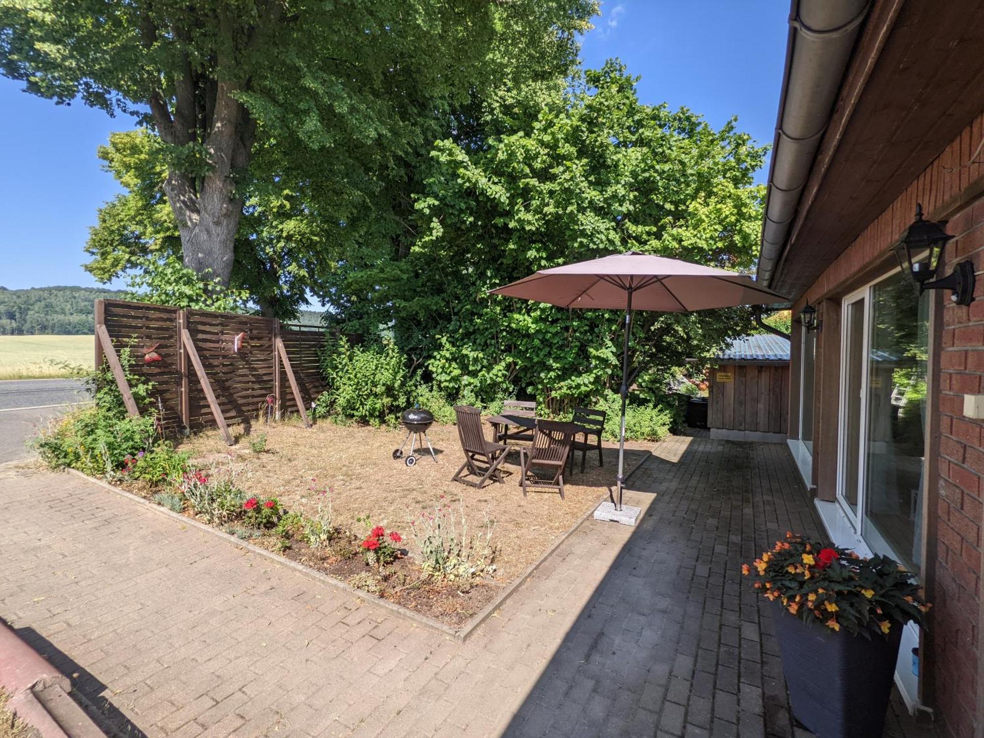 W5 - Urlaubsmagie - Wohnung Mit Grill, Terrasse & Pool Lichtenhain  Екстериор снимка