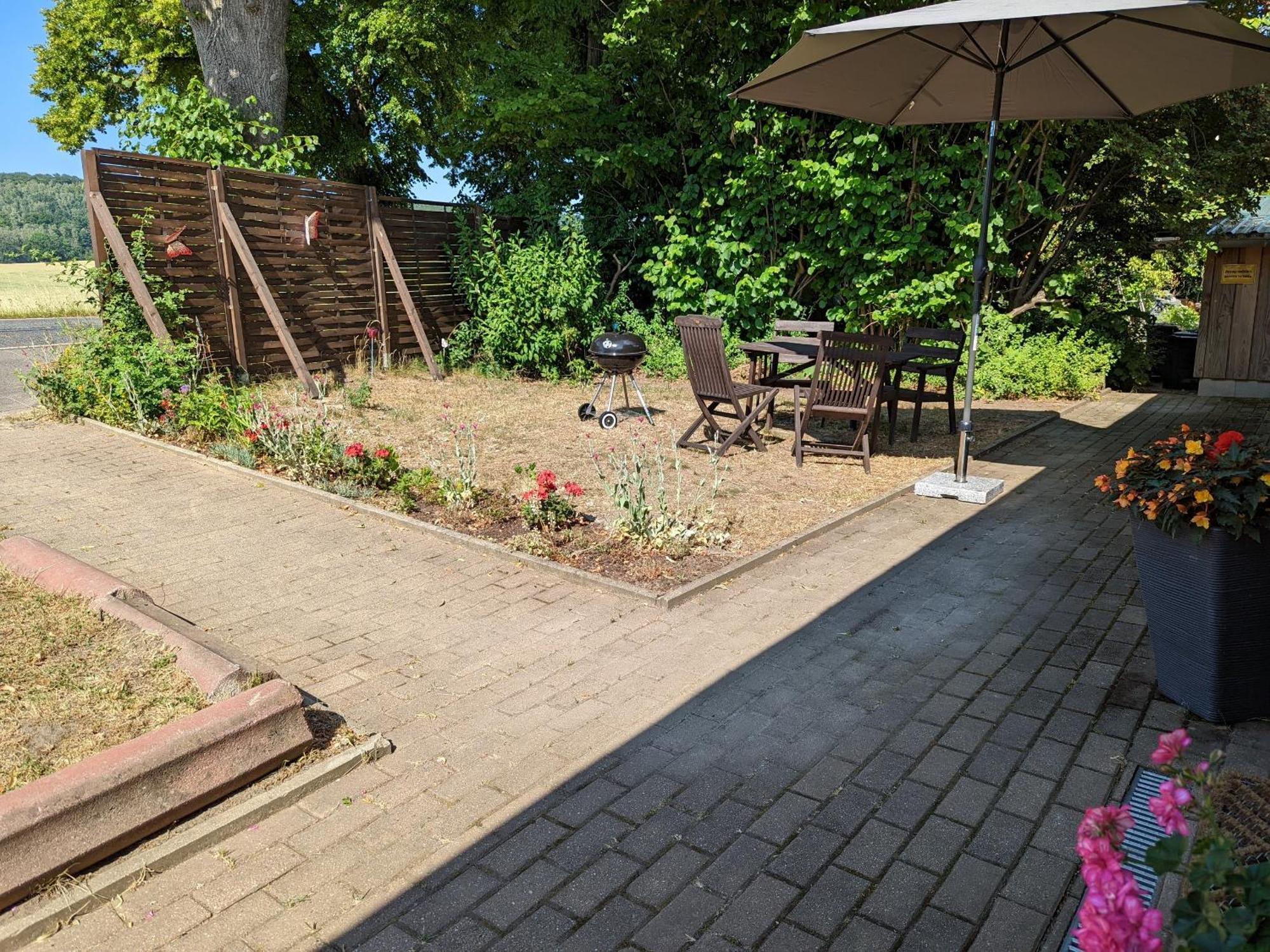 W5 - Urlaubsmagie - Wohnung Mit Grill, Terrasse & Pool Lichtenhain  Екстериор снимка