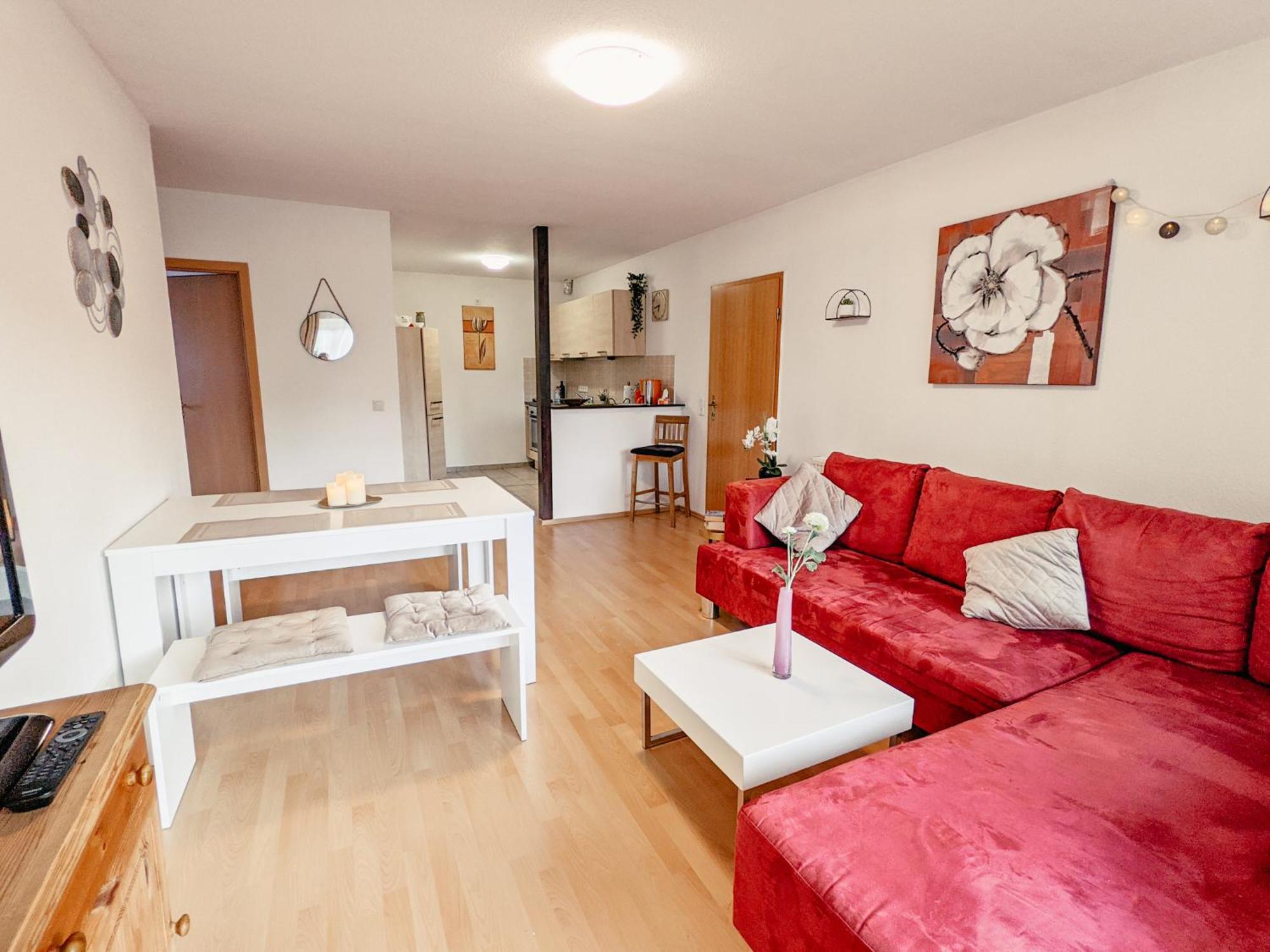 W5 - Urlaubsmagie - Wohnung Mit Grill, Terrasse & Pool Lichtenhain  Екстериор снимка