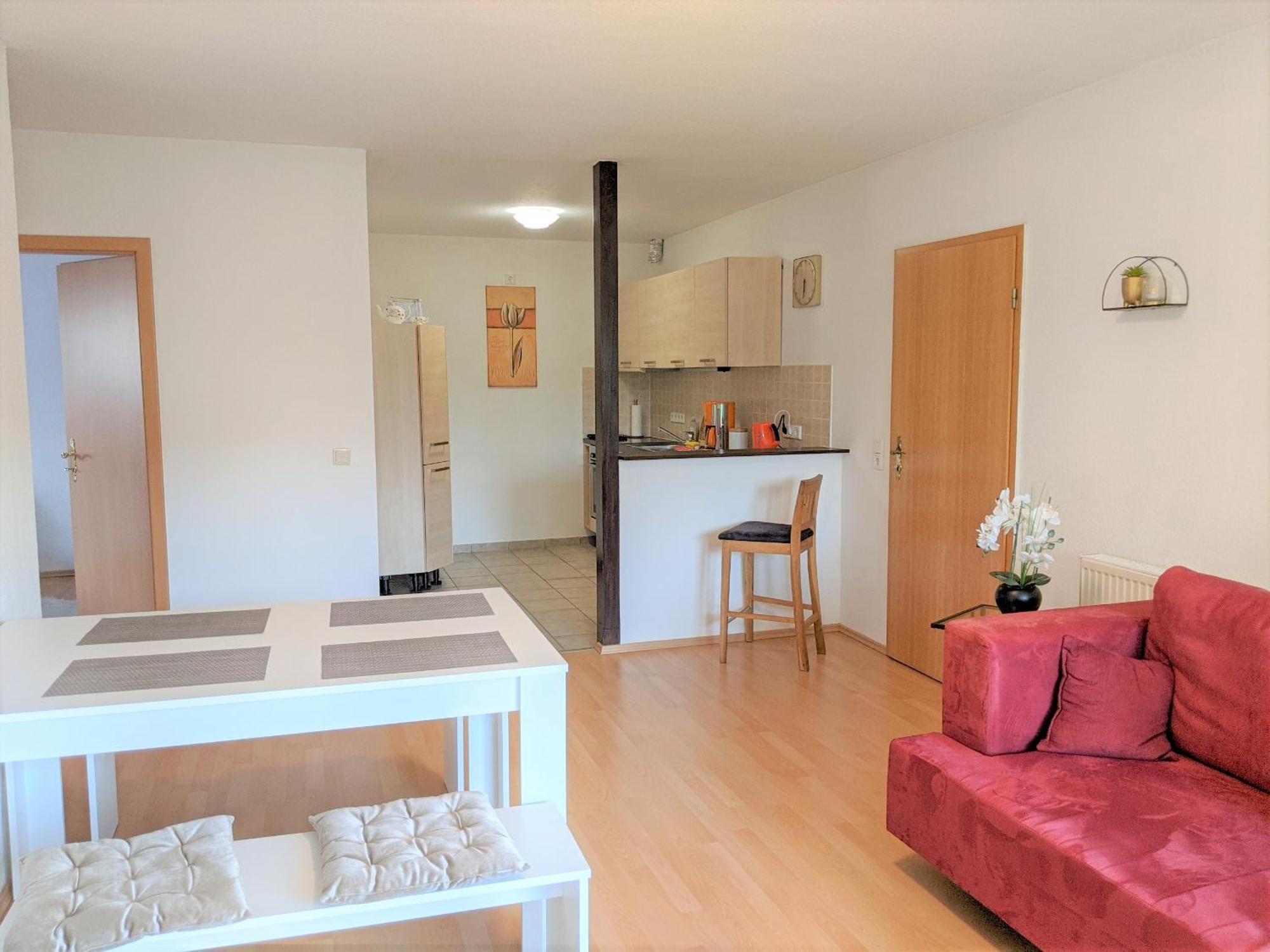 W5 - Urlaubsmagie - Wohnung Mit Grill, Terrasse & Pool Lichtenhain  Екстериор снимка